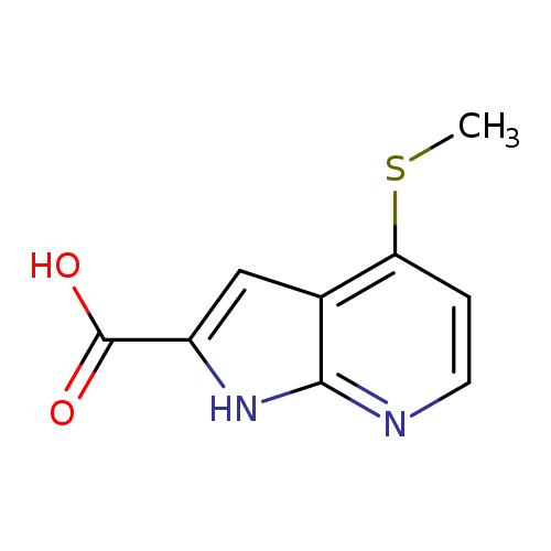 CSc1ccnc2c1cc([nH]2)C(=O)O