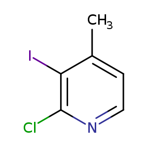Cc1ccnc(c1I)Cl
