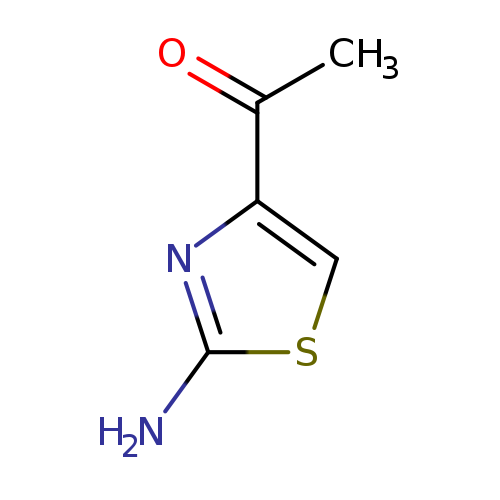 CC(=O)c1csc(n1)N