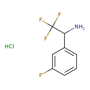 Fc1cccc(c1)C(C(F)(F)F)N.Cl