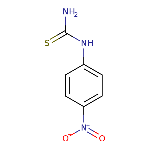 NC(=S)Nc1ccc(cc1)[N+](=O)[O-]