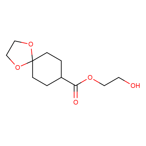 OCCOC(=O)C1CCC2(CC1)OCCO2