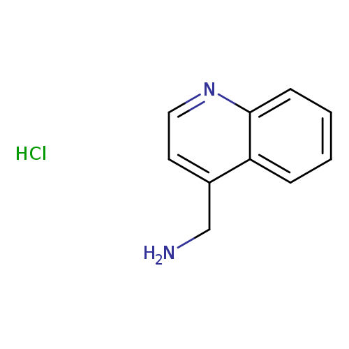 NCc1ccnc2c1cccc2.Cl