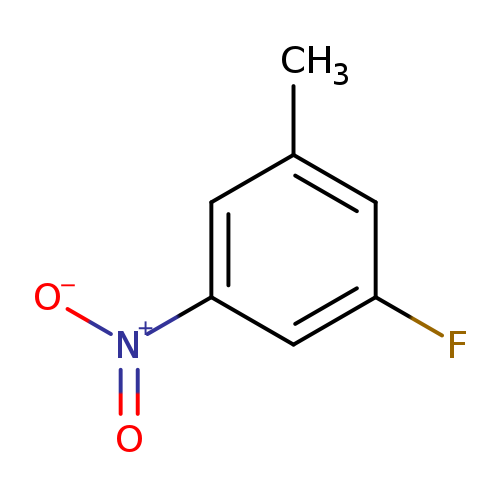 Cc1cc(F)cc(c1)[N+](=O)[O-]