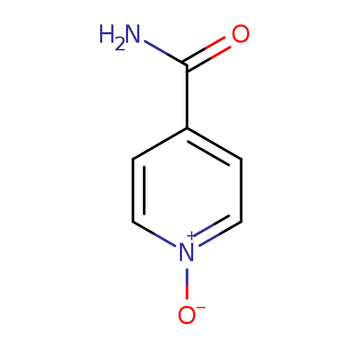 NC(=O)c1cc[n+](cc1)[O-]