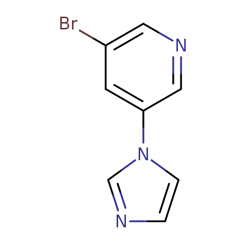 Brc1cncc(c1)n1cncc1
