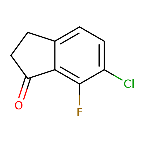 O=C1CCc2c1c(F)c(cc2)Cl