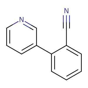 N#Cc1ccccc1c1cccnc1