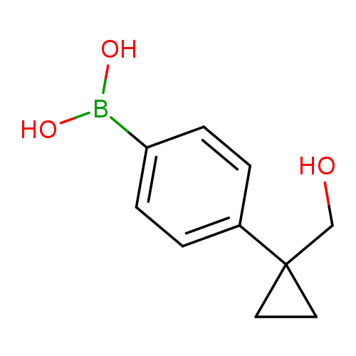 OCC1(CC1)c1ccc(cc1)B(O)O