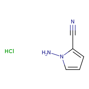 N#Cc1cccn1N.Cl