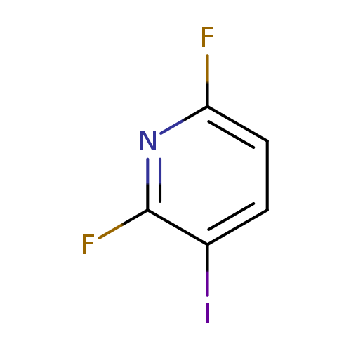 Fc1ccc(c(n1)F)I