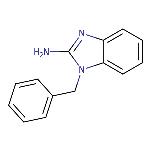Nc1nc2c(n1Cc1ccccc1)cccc2