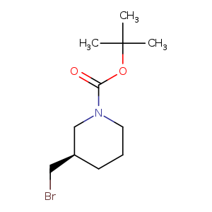 BrC[C@@H]1CCCN(C1)C(=O)OC(C)(C)C