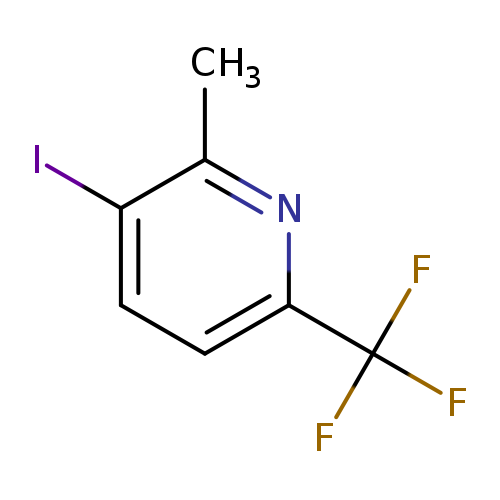 Ic1ccc(nc1C)C(F)(F)F