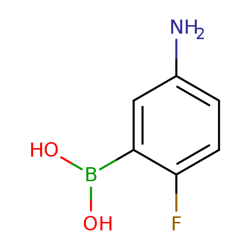 Nc1ccc(c(c1)B(O)O)F