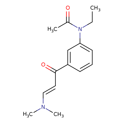 CCN(c1cccc(c1)C(=O)/C=C/N(C)C)C(=O)C