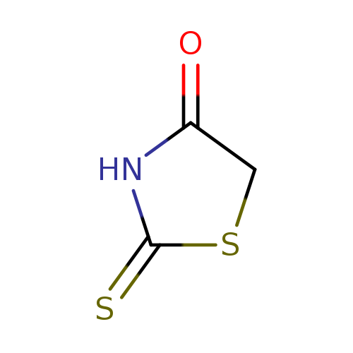 O=C1CSC(=S)N1