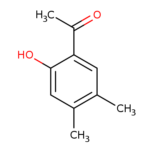 CC(=O)c1cc(C)c(cc1O)C