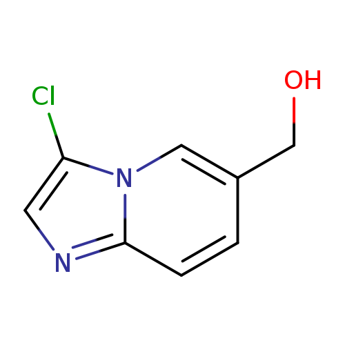 OCc1cn2c(Cl)cnc2cc1