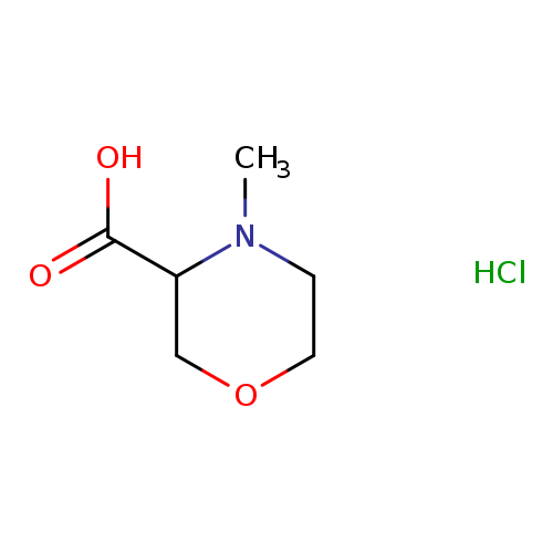 CN1CCOCC1C(=O)O.Cl
