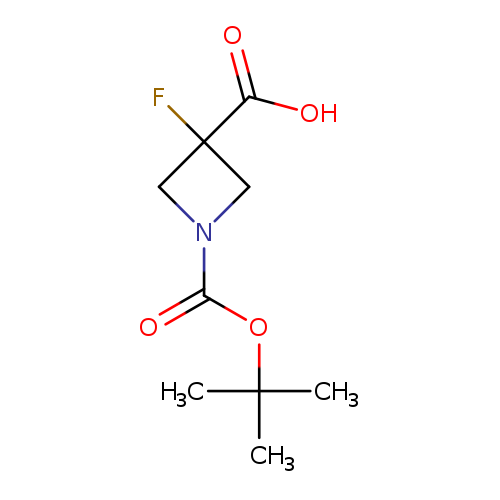 O=C(N1CC(C1)(F)C(=O)O)OC(C)(C)C