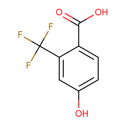 Oc1ccc(c(c1)C(F)(F)F)C(=O)O