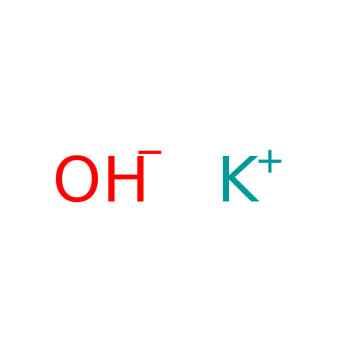 [K+].[OH-]