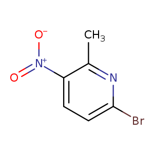 [O-][N+](=O)c1ccc(nc1C)Br