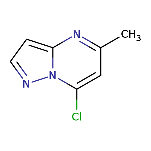 Cc1cc(Cl)n2c(n1)ccn2