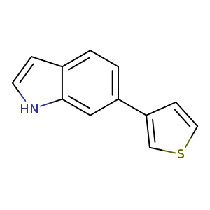 c1scc(c1)c1ccc2c(c1)[nH]cc2