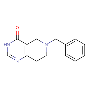 O=c1[nH]cnc2c1CN(CC2)Cc1ccccc1