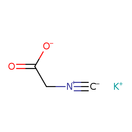 [O-]C(=O)C[N+]#[C-].[K+]