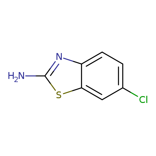 Clc1ccc2c(c1)sc(n2)N