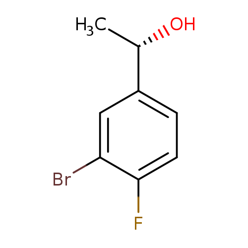 C[C@@H](c1ccc(c(c1)Br)F)O