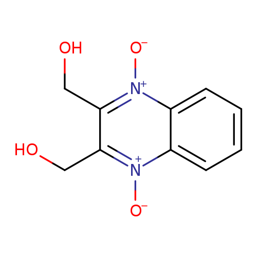 OCc1[n+]([O-])c2ccccc2[n+](c1CO)[O-]