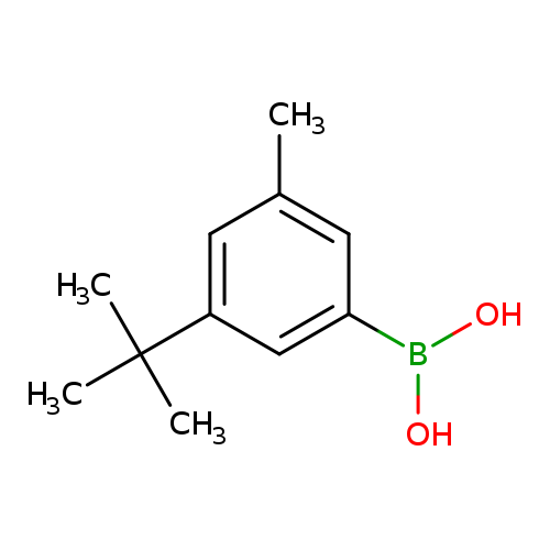 Cc1cc(cc(c1)C(C)(C)C)B(O)O