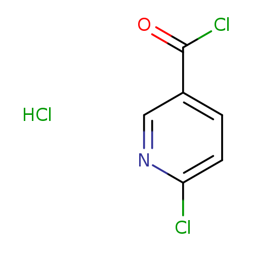 Clc1ccc(cn1)C(=O)Cl.Cl