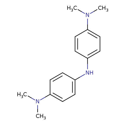 CN(c1ccc(cc1)Nc1ccc(cc1)N(C)C)C