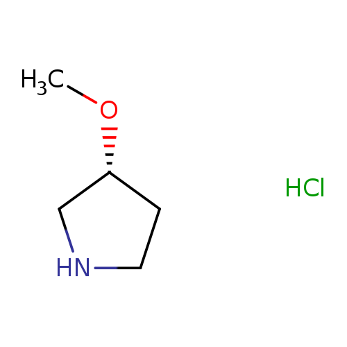 CO[C@H]1CNCC1.Cl