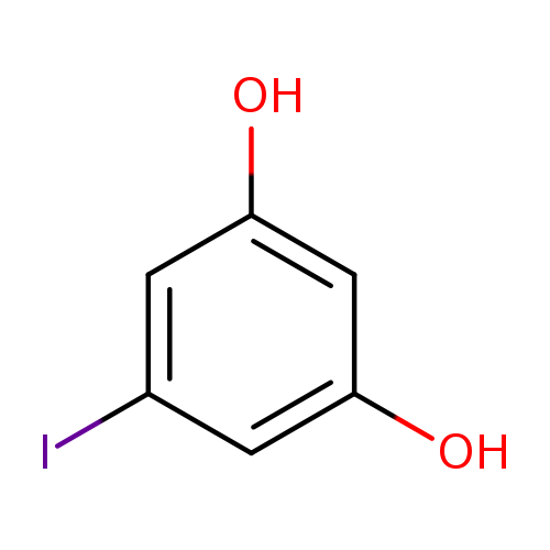 Oc1cc(O)cc(c1)I