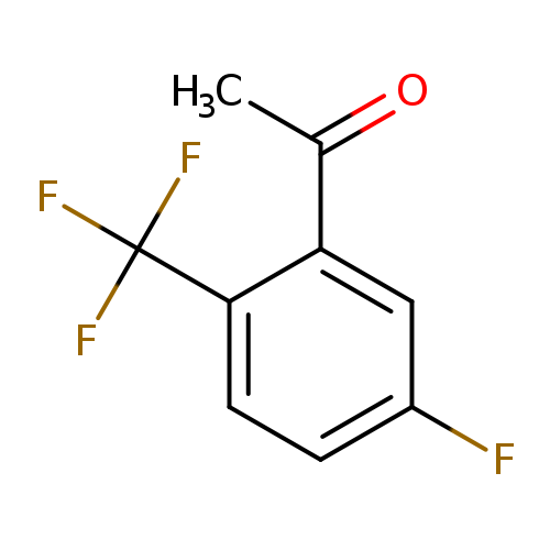 Fc1ccc(c(c1)C(=O)C)C(F)(F)F