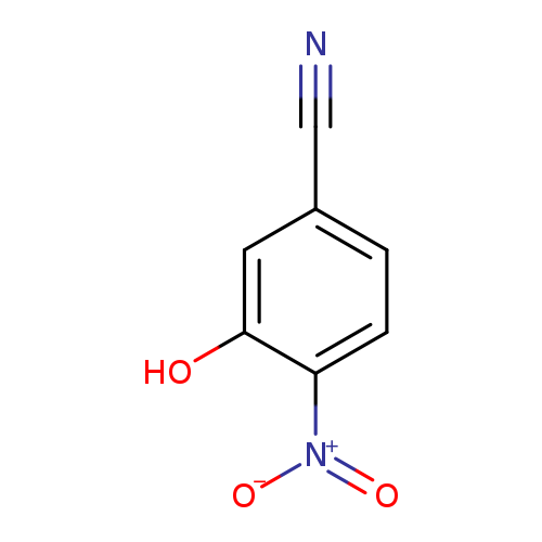 N#Cc1ccc(c(c1)O)[N+](=O)[O-]