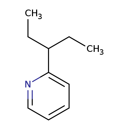 CCC(c1ccccn1)CC