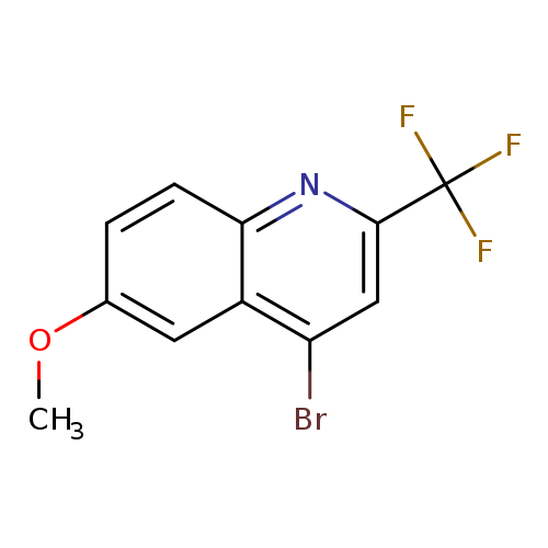 COc1ccc2c(c1)c(Br)cc(n2)C(F)(F)F