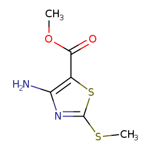 COC(=O)c1sc(nc1N)SC