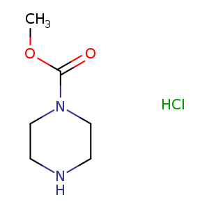 COC(=O)N1CCNCC1.Cl