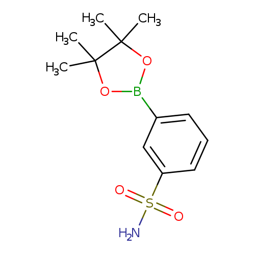 CC1(C)OB(OC1(C)C)c1cccc(c1)S(=O)(=O)N