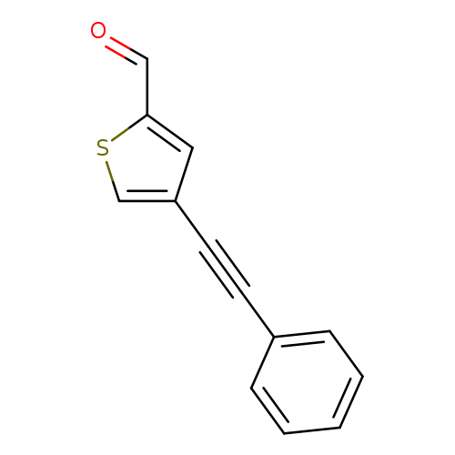 O=Cc1scc(c1)C#Cc1ccccc1