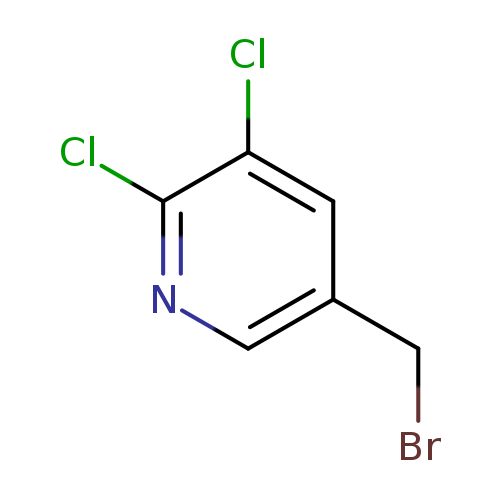 BrCc1cnc(c(c1)Cl)Cl