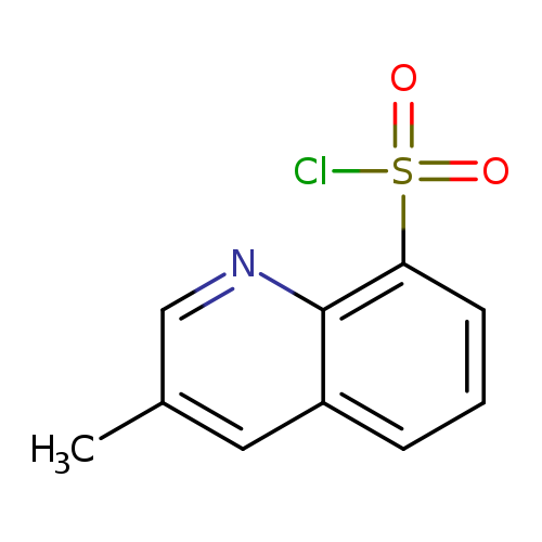 Cc1cnc2c(c1)cccc2S(=O)(=O)Cl